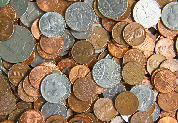 US Coins — Stock Photo, Image