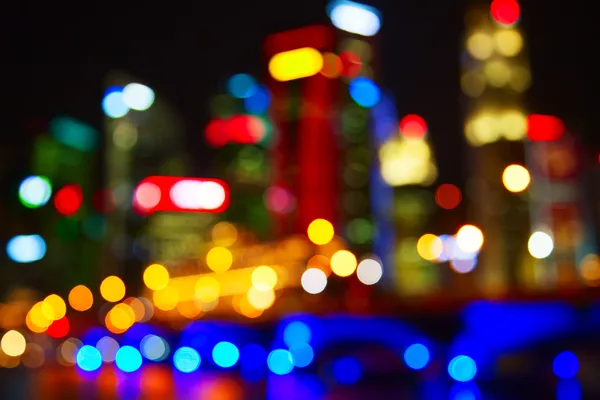 Městská světla — Stock fotografie