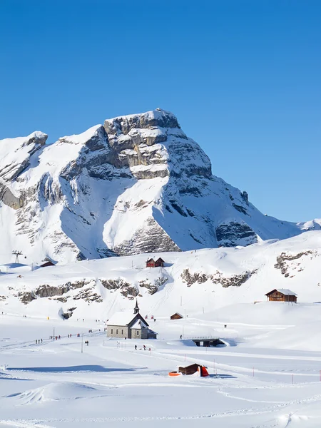 Winter in den Alpen — Stockfoto