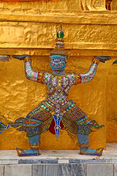 翡翠佛，曼谷，泰国的寺庙 — 图库照片