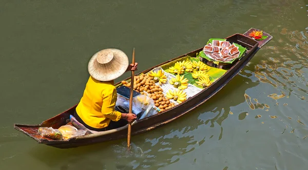 Mercado flotante — Foto de Stock