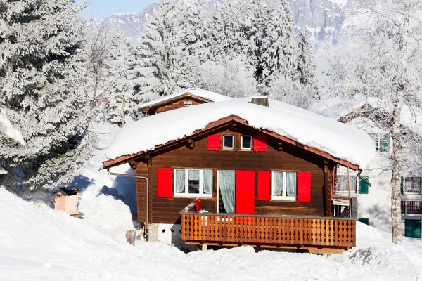 Inverno nos Alpes — Fotografia de Stock