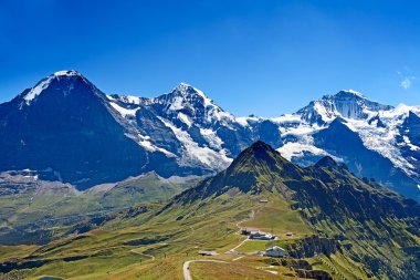 Eiger, moench ve jungfrau bağlar
