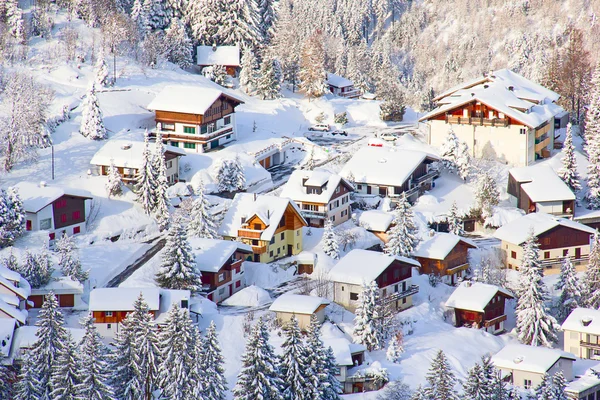 Winter in de Alpen — Stockfoto