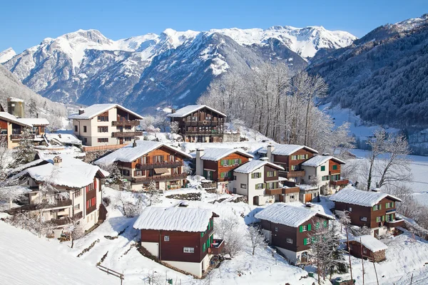 Winter in den Alpen — Stockfoto