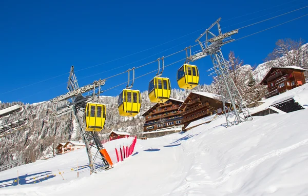 Winter in de Alpen — Stockfoto