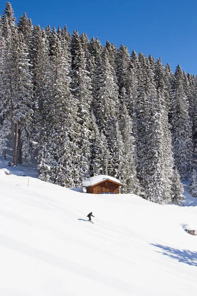 Winter in de Alpen — Stockfoto