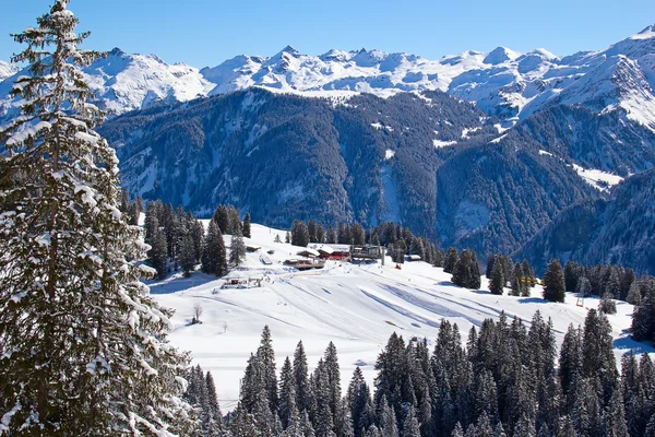 L'hiver dans les Alpes — Photo