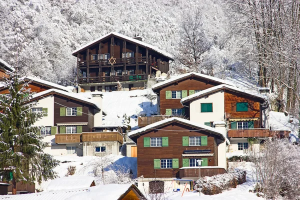 L'hiver dans les Alpes — Photo