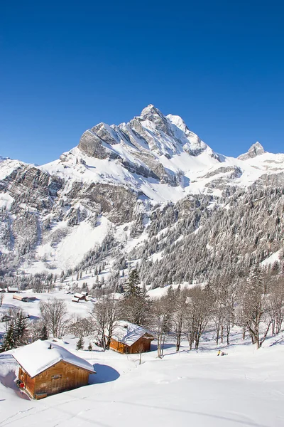 Inverno nos Alpes — Fotografia de Stock