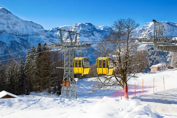 Winter in den Alpen — Stockfoto