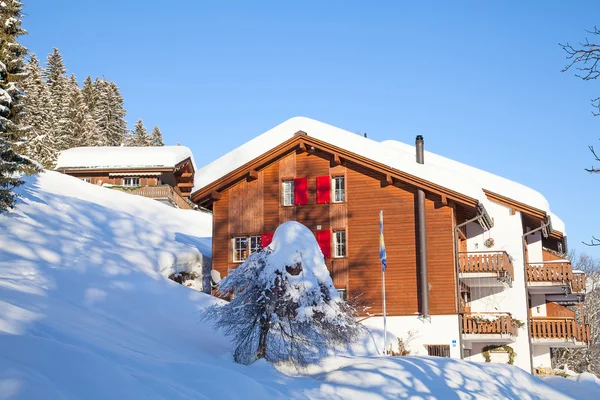 Winter in alps — Stock Photo, Image