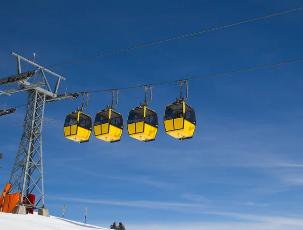 Winter in den Alpen — Stockfoto