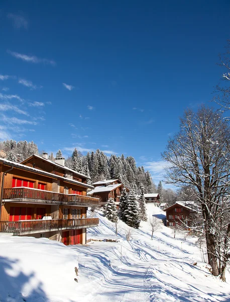 Inverno nos Alpes — Fotografia de Stock