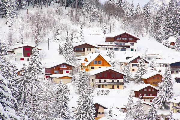 Winter in de Alpen — Stockfoto