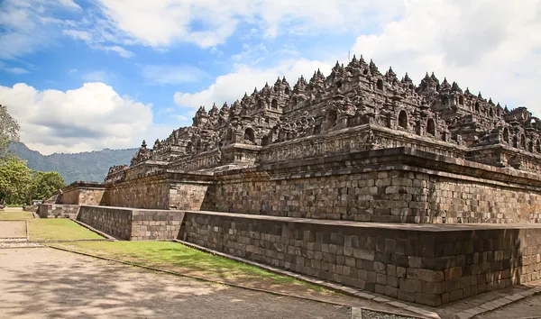 Borobudur templet i Indonesien — Stockfoto