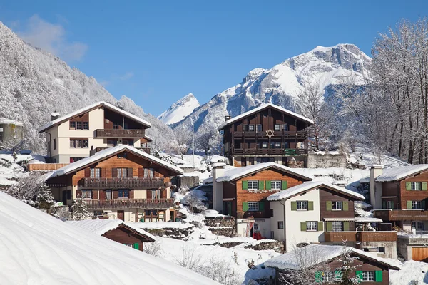 Winter in den Alpen — Stockfoto