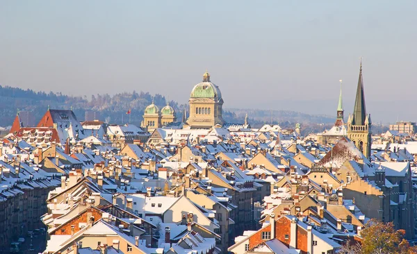 Bern in de winter — Stockfoto