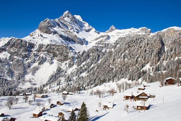 Winter in de Alpen — Stockfoto