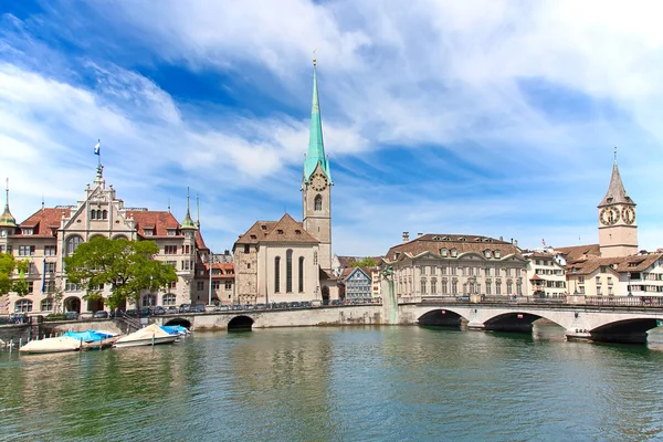 Zurich en verano — Foto de Stock
