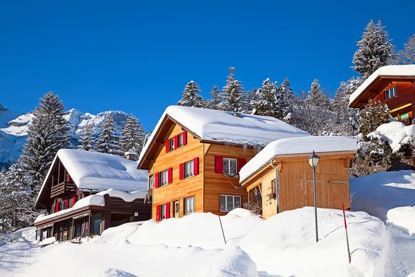 Inverno nos Alpes — Fotografia de Stock