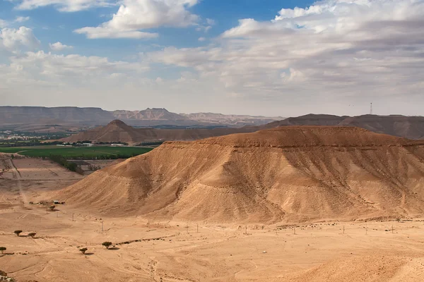 Deserto de areia vermelha — Fotografia de Stock