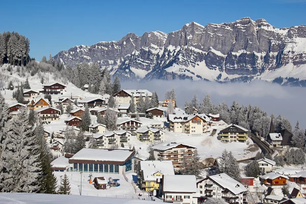 Zima v Alpách Royalty Free Stock Obrázky