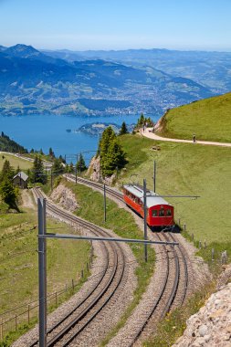 Swiss alpine demiryolu