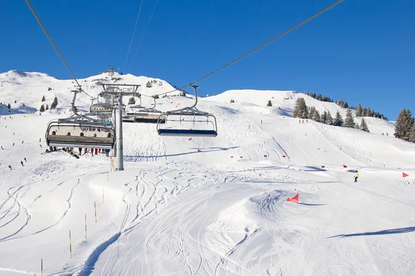 Winter in alps — Stock Photo, Image