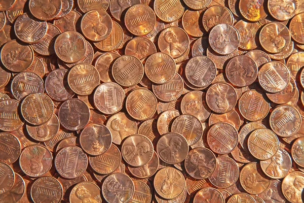 Нас монети — стокове фото