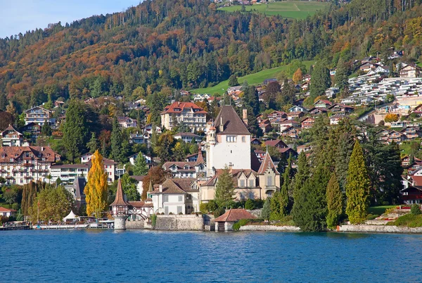 Oberhofen 城堡 — 图库照片