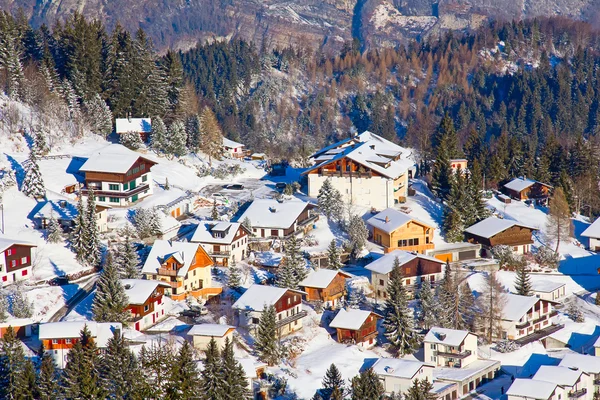 Winter in den Alpen — Stockfoto