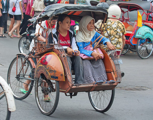 Bicycle rikshaw