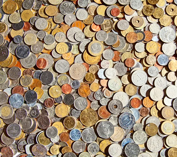 老硬币 — 图库照片