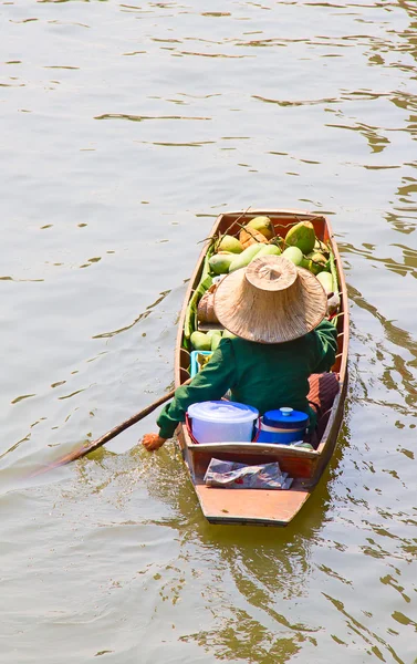 Floating Market — Stockfoto