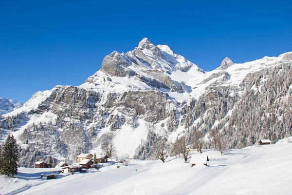 Zima w Alpach — Zdjęcie stockowe