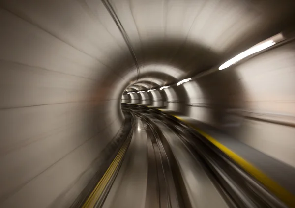 Through the tunnel Royalty Free Stock Photos