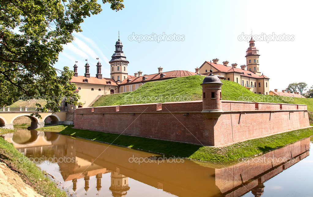 Medieval castle in Nesvizh