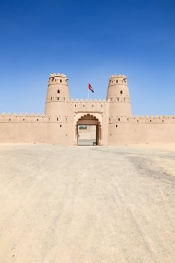 Jahili fort in Al Ain oasis clipart