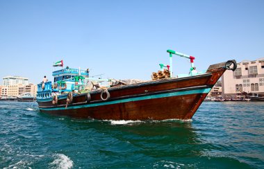 geleneksel dhow Feribot Tekne