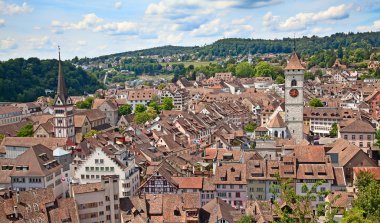 Yaz aylarında schaffhausen