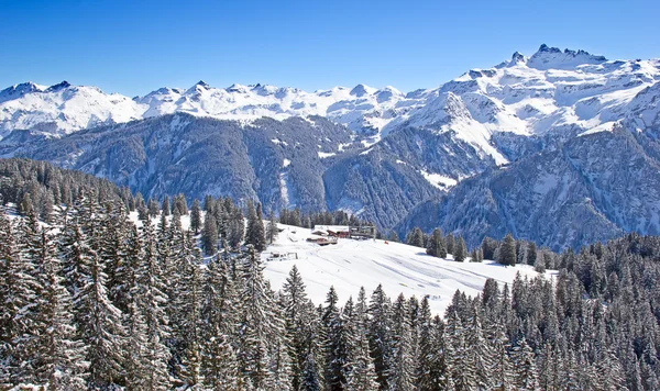 Winter in alps — Stock Photo, Image