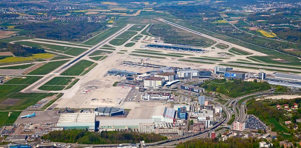 Zürich luchthaven — Stockfoto