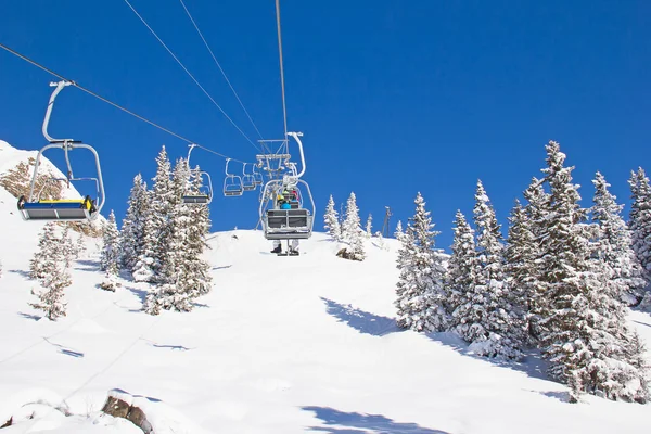 Winter in den Alpen — Stockfoto