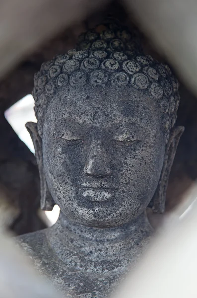在印度尼西亚的婆罗浮屠佛塔 — 图库照片