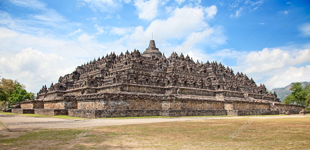 Borobudur temple in Indonesia