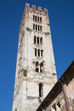 İtalya 'nın Toskana kentindeki tarihi ortaçağ şehri Lucca