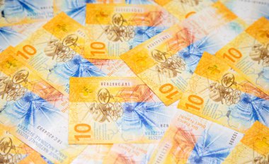 Yeni İsviçre banknotlarının koleksiyonu (2017-2019 yıllarında yayınlandı))