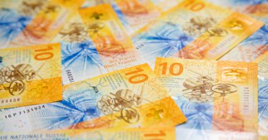 Yeni İsviçre banknotlarının koleksiyonu (2017-2019 yıllarında yayınlandı))