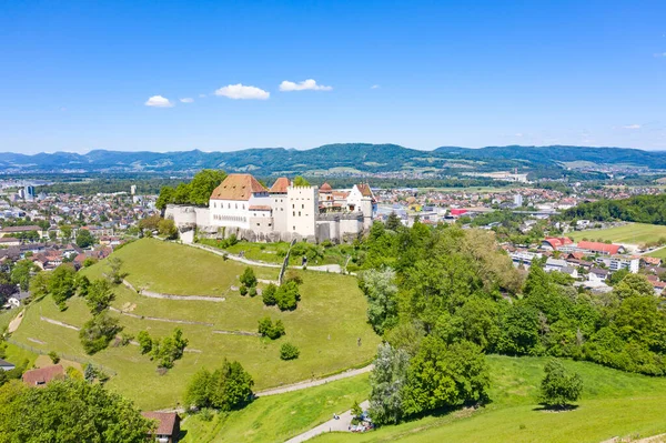 Sviçre Zürih Yakınlarındaki Lenzburg Kalesi — Stok fotoğraf